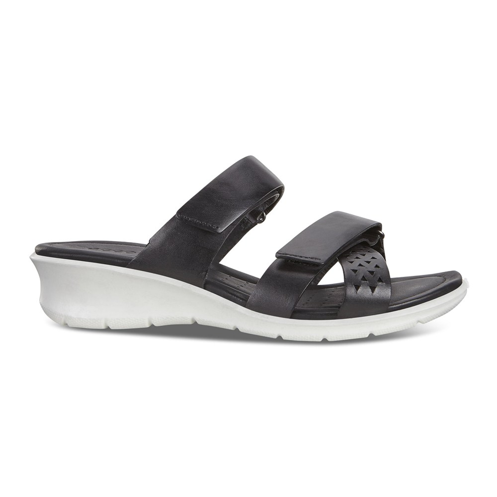 Sandalias Mujer - ECCO Felicia Heeled - Negros - SDJ472956